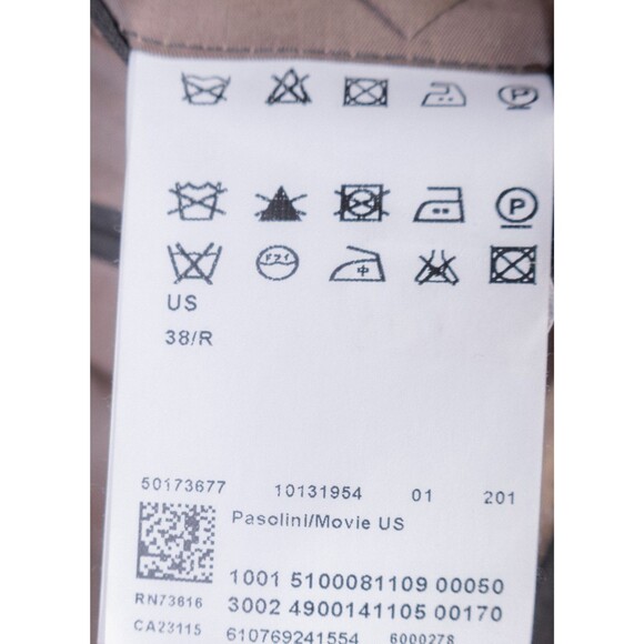 Hugo Boss Pasolini/Movie 2-Pcs Suit 2-Button Jacket Blazer Sz 38R Pants 36X32 - Picture 11 of 16